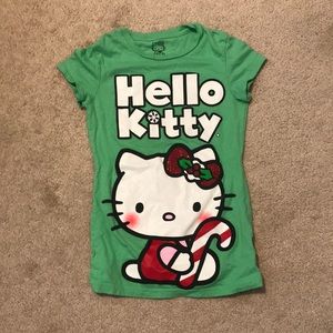 Hello Kitty Candy Cane Shirt
